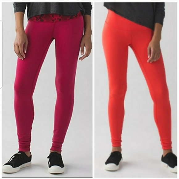 lululemon athletica Pants - Lululemon Reversible Wunder Under Pants